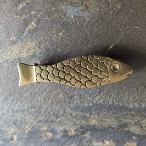 Roman fish-shaped brooch from Augst, 2nd century AD