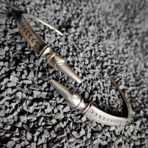 Germanic silver bracelet