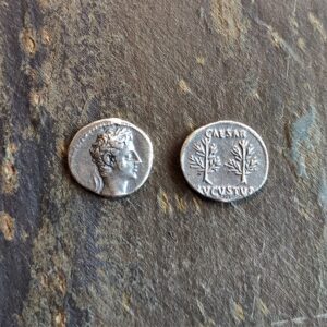 Denar des Augustus (27 v. – 14 n. Chr.)
